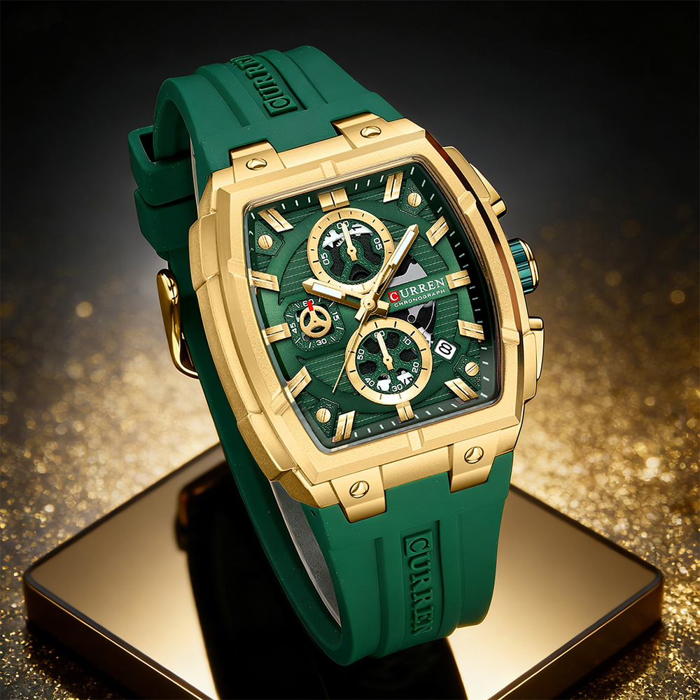 Watch Accessories - Relógio de Luxo Vintage CURREN para