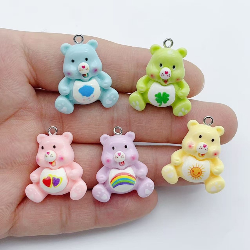 Earrings - 10 peças de pingente de animal