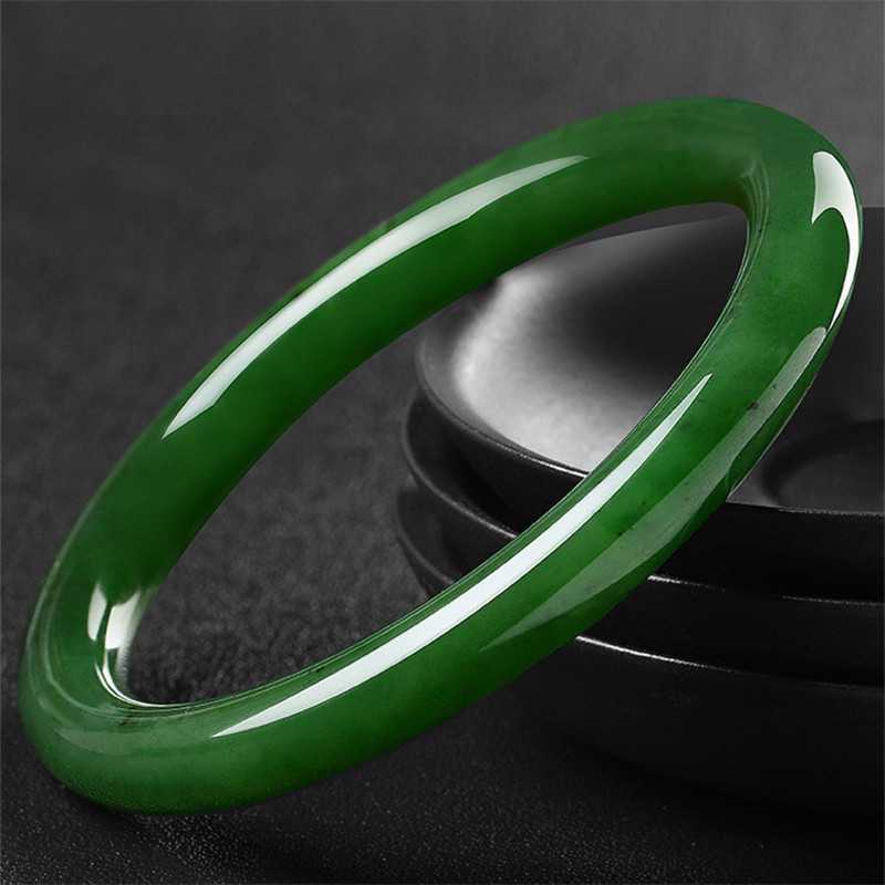 Bracelets - Pulseira redonda de jade de Hotan