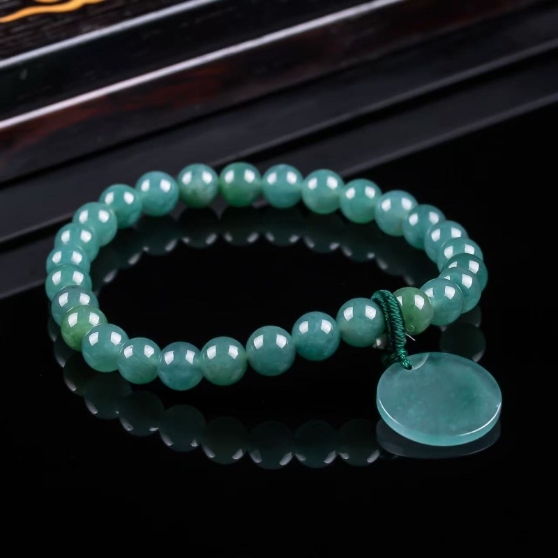 Bracelets - Pulseira de Tricô Manual com Contas