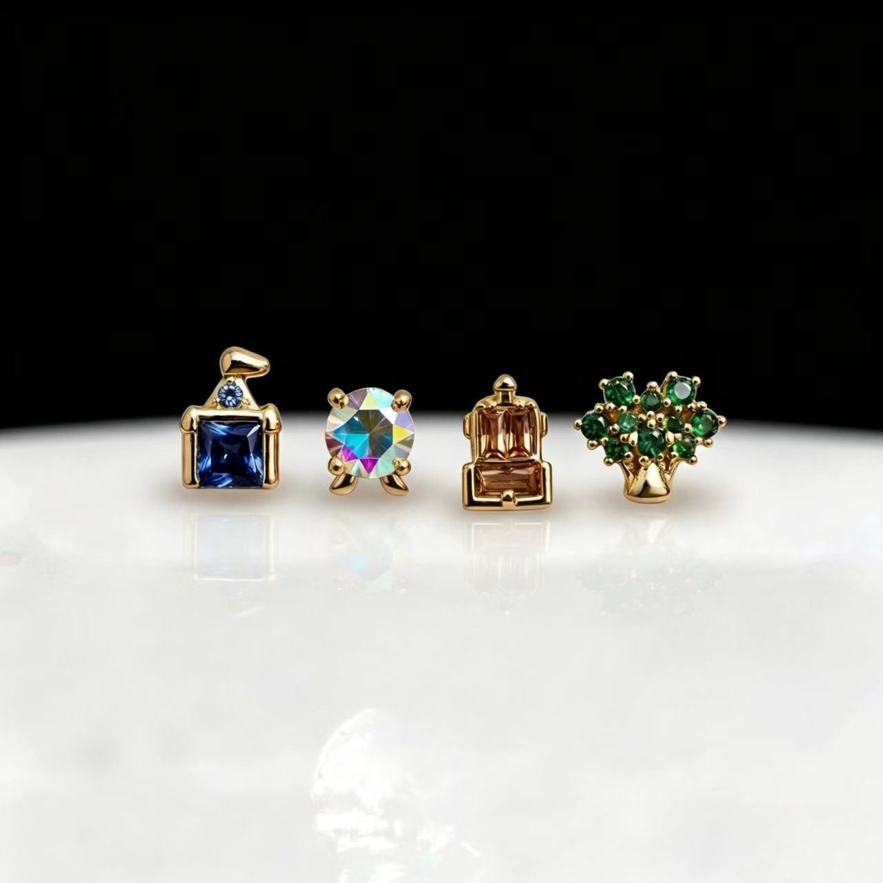 Earrings - Novos brincos requintados e fofos de