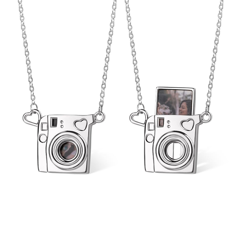 Heart Locket Necklace Photo - Personalizar foto colar de coração de