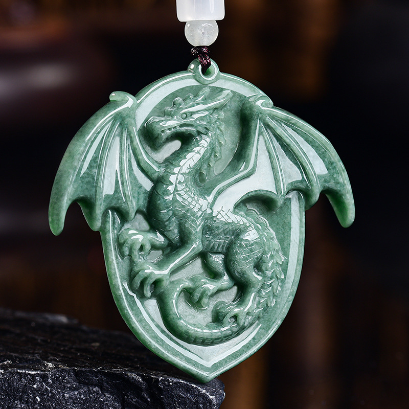 Necklaces - Colar com Pingente de Dragão em