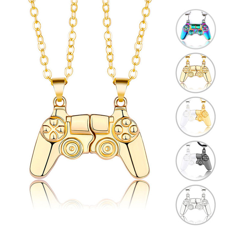 Magnetic Couple Matching Necklaces - Conjunto de Colar e Pulseira Magnéticos