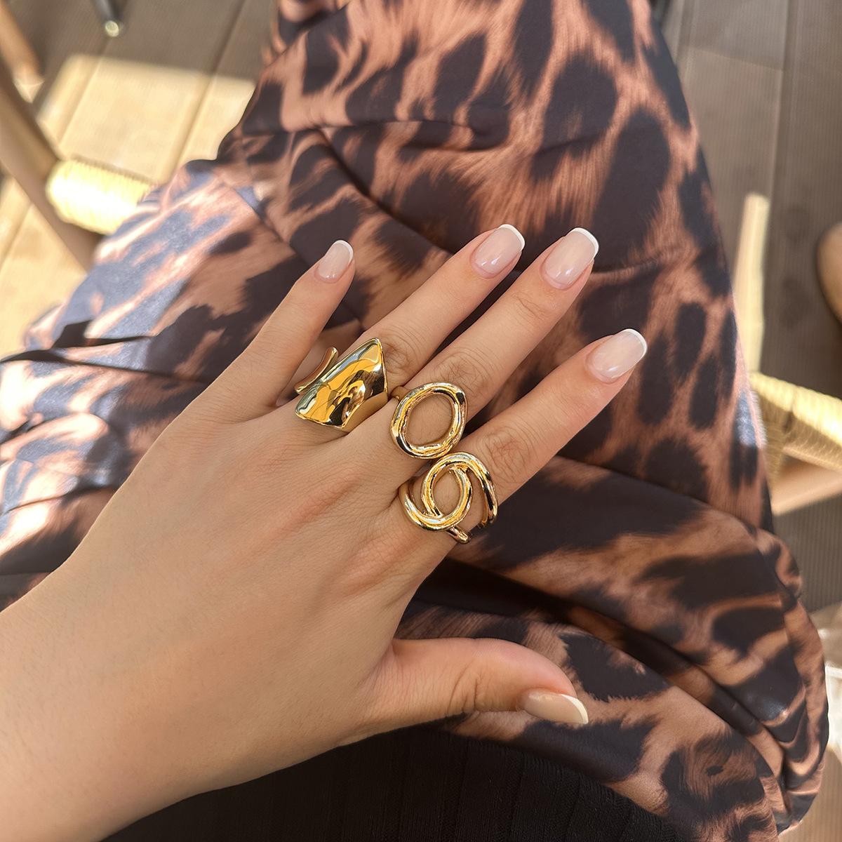 DIEZI 3 pçs/set Nova Moda Punk - Vintage Punk Knuckle Rings Set avaliação e preço
