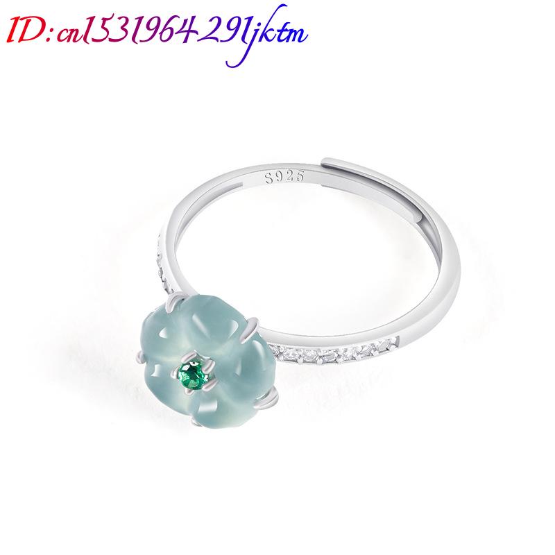 Anéis de Flor de Jadeíta Birma - Rings avaliação e preço