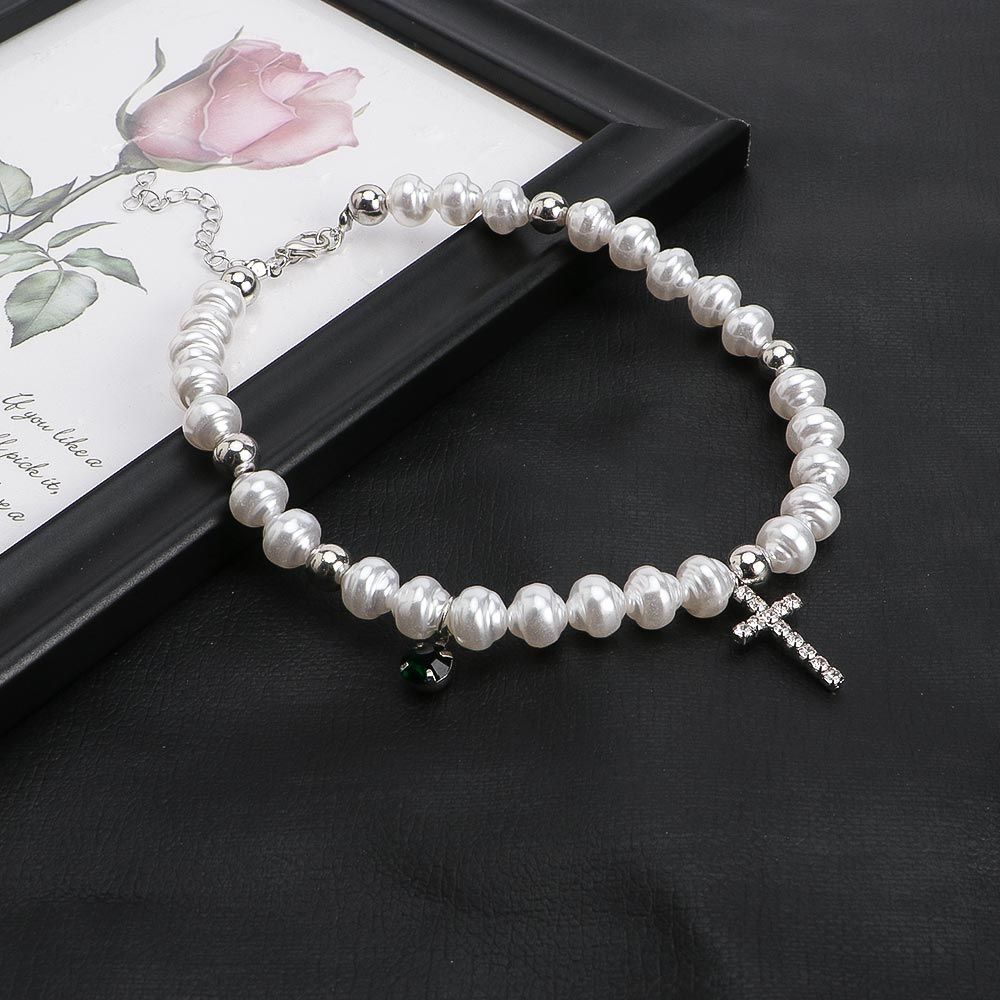 Colar com pingente vintage par - Pearl Choker Necklace Vintage avaliação e preço