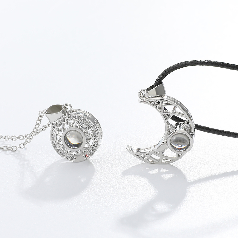 2 pçs casal magnético correspo - Magnetic Couple Matching Necklaces avaliação e preço