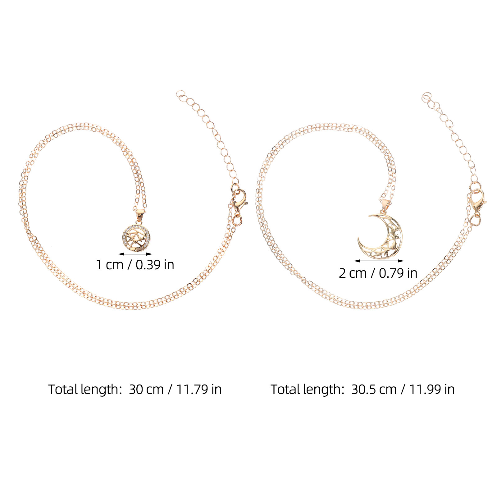 Colar em camadas com fecho mag - Magnetic Couple Matching Necklaces avaliação e preço