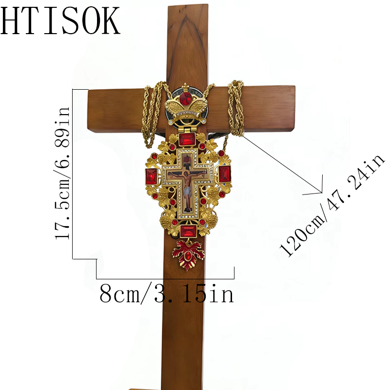 Novo Colar Premium com Cruz Or - Cross Pendant Necklace Gold avaliação e preço