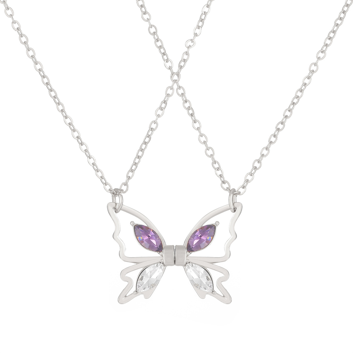 Colar Magnético de Borboleta p - Magnetic Couple Matching Necklaces avaliação e preço