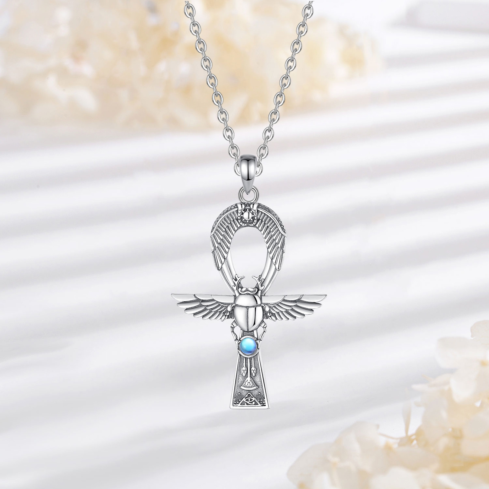 Eudora 925 prata esterlina ant - 925 Sterling Silver Chain Necklace Men avaliação e preço