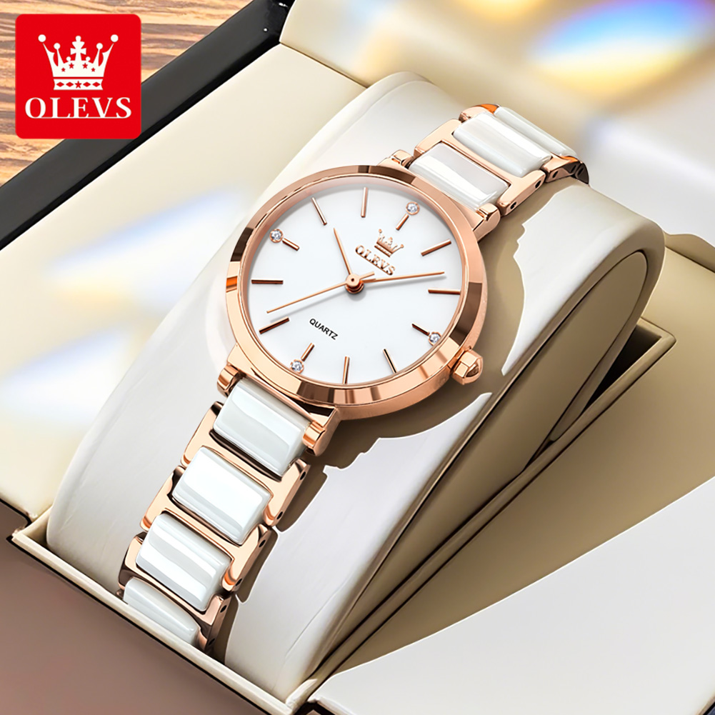 Olevs relógio feminino 5877 lu - Watch Accessories avaliação e preço
