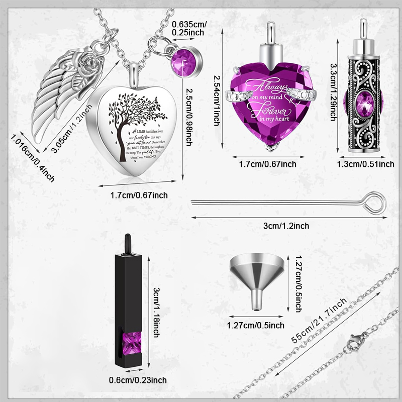 Colar de urna de 3 estilos par - Heart Locket Necklace Photo avaliação e preço