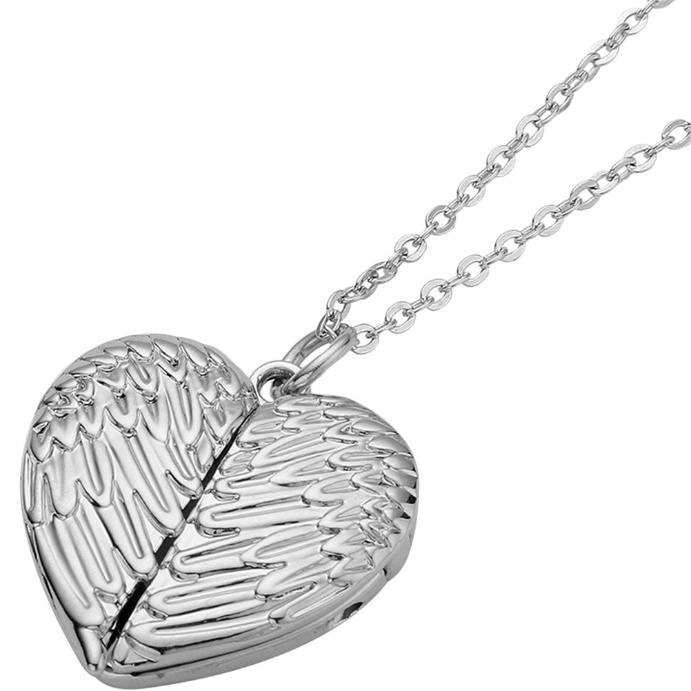 Colar com Pingente de Coração  - Heart Locket Necklace Photo avaliação e preço