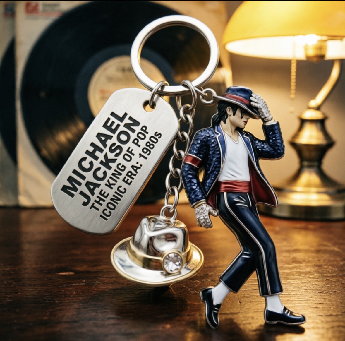 Chaveiro Michael Jackson, Ping - Rings avaliação e preço