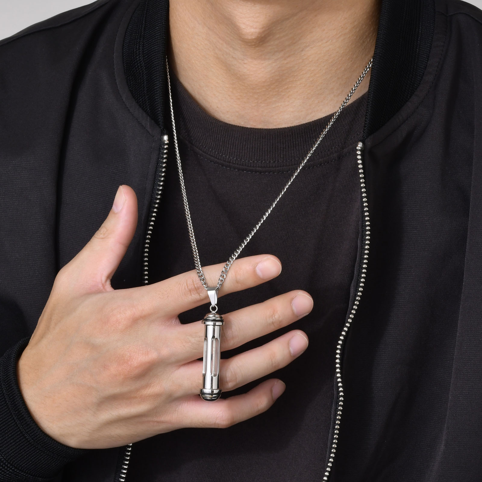 Colares masculinos de aço inox - Cuban Link Chain 12Mm avaliação e preço