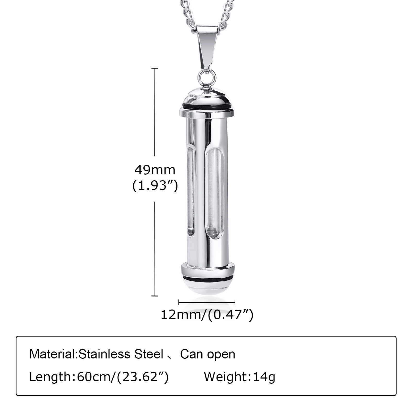 Colares masculinos de aço inox - Cuban Link Chain 12Mm avaliação e preço