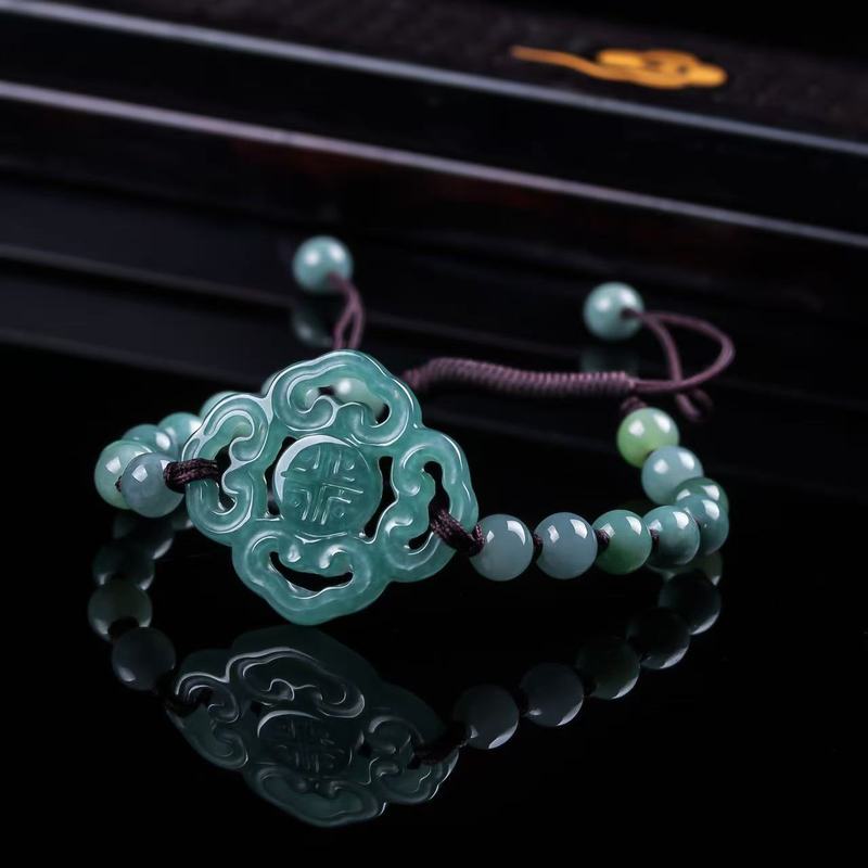 Pulseira de Jadeíta Natural Gr - Bracelets avaliação e preço