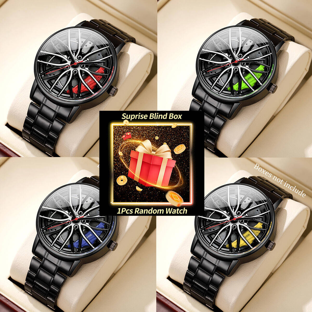 1pc surpresa mistério relógio  - Watch Accessories avaliação e preço