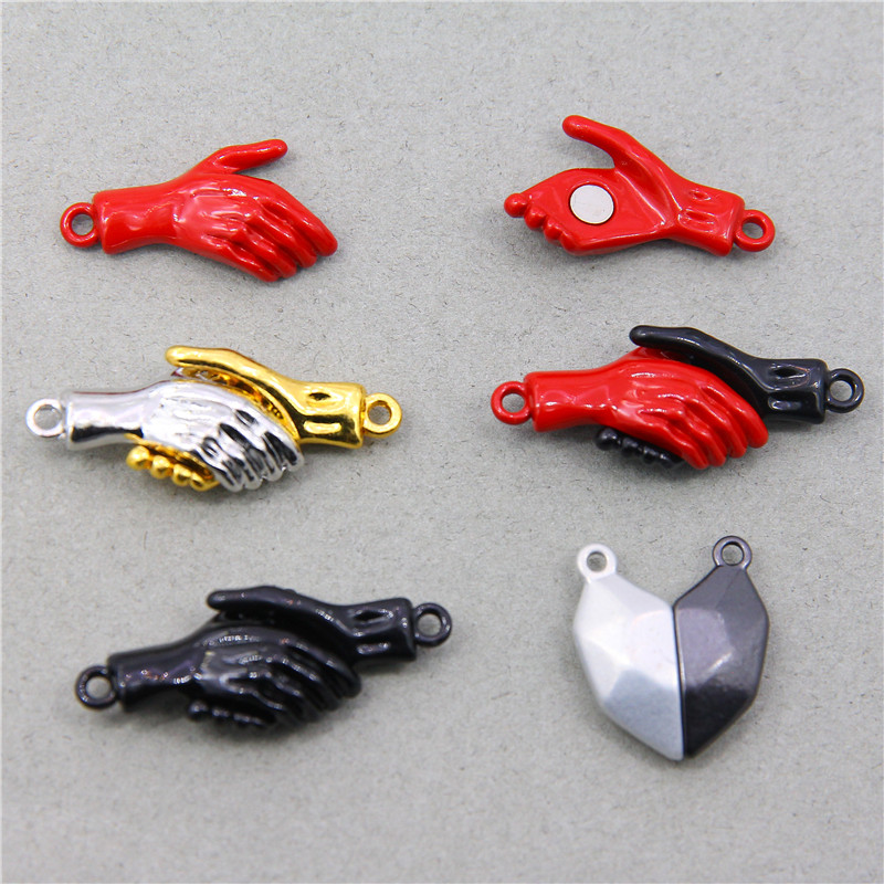 25 conjuntos de amantes combin - Magnetic Couple Matching Necklaces avaliação e preço