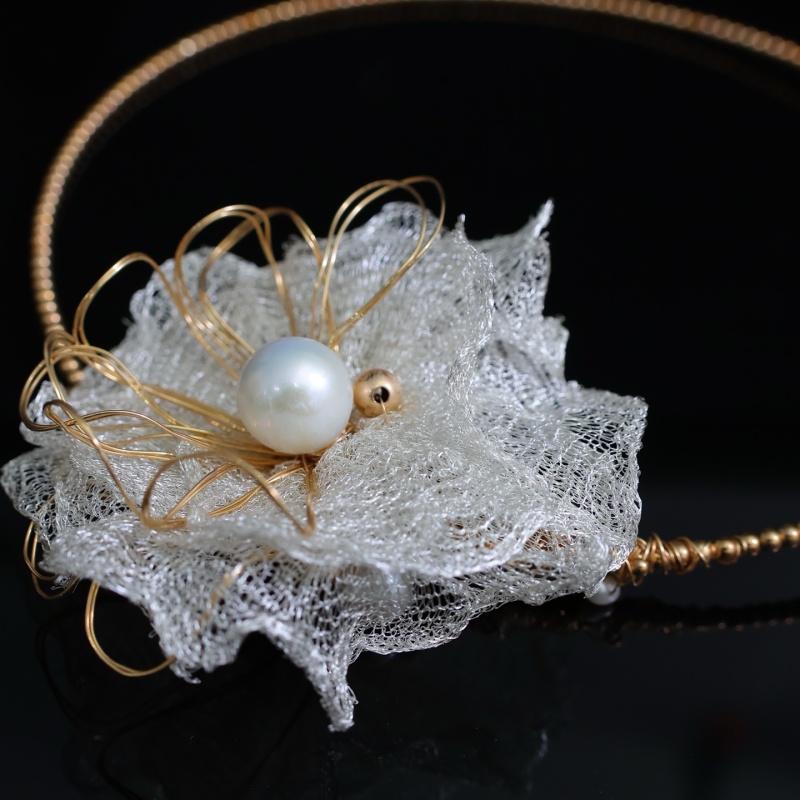 Sgarit moda feminina vintage k - Pearl Choker Necklace Vintage avaliação e preço