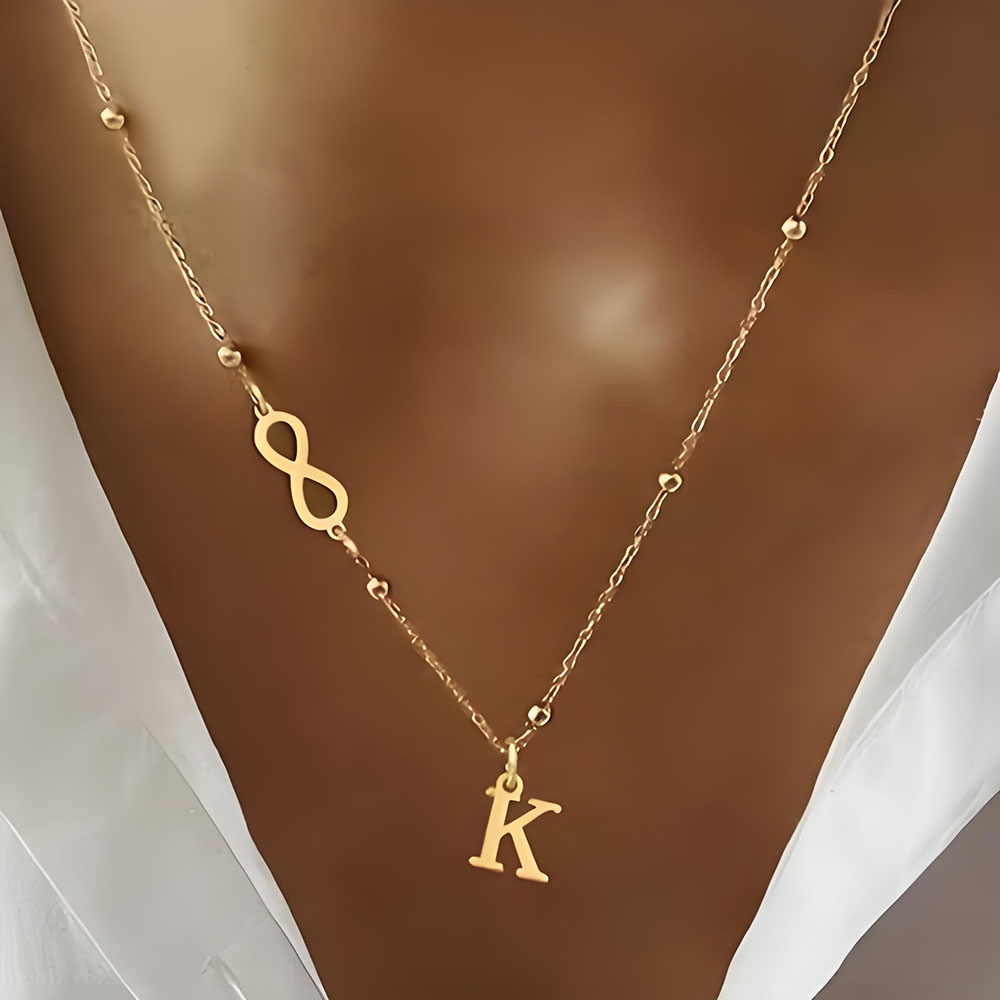 Colar Personalizado com Letra  - Initial Letter Necklace 18K Gold avaliação e preço