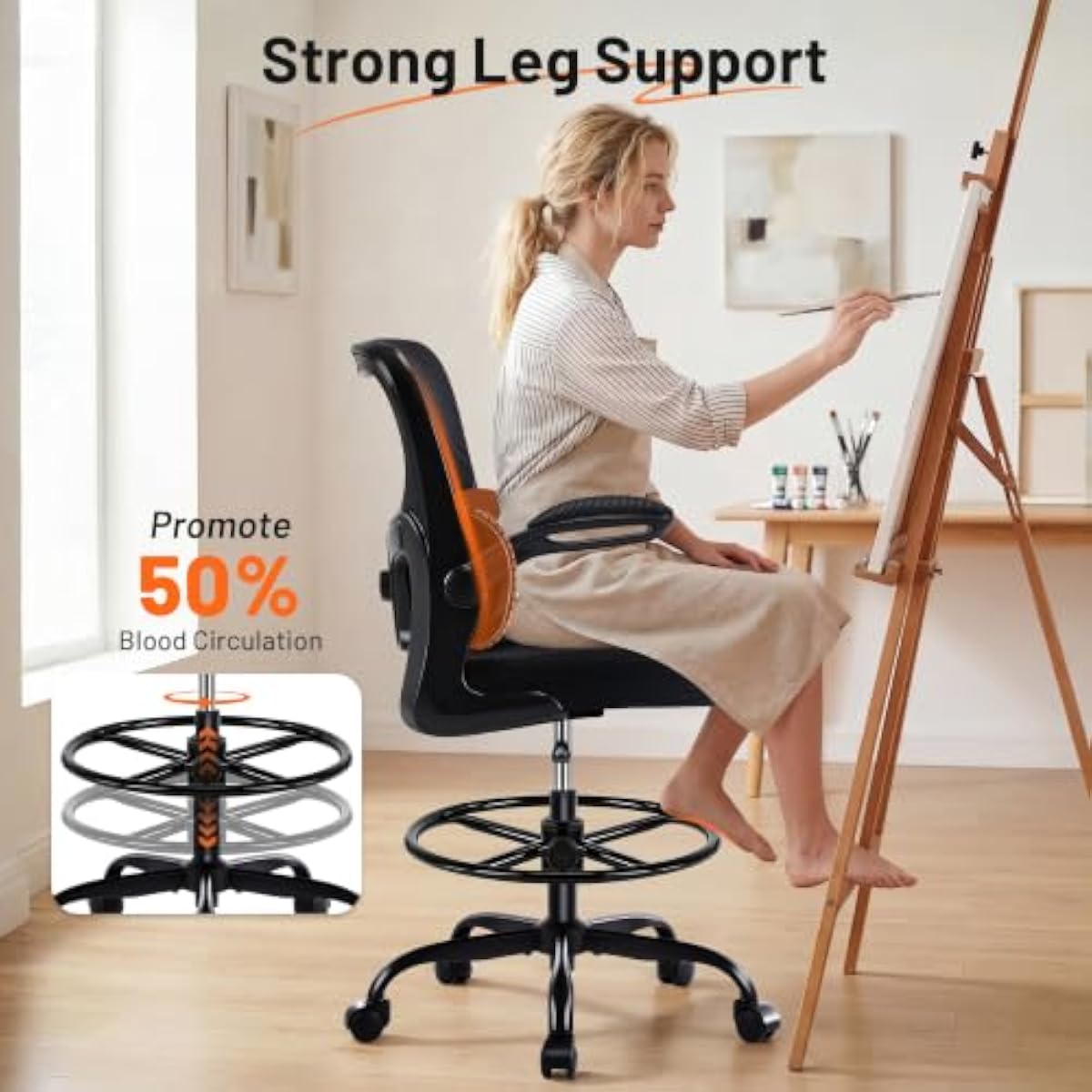 Cadeira de Desenho Ergonômica  - Rings avaliação e preço