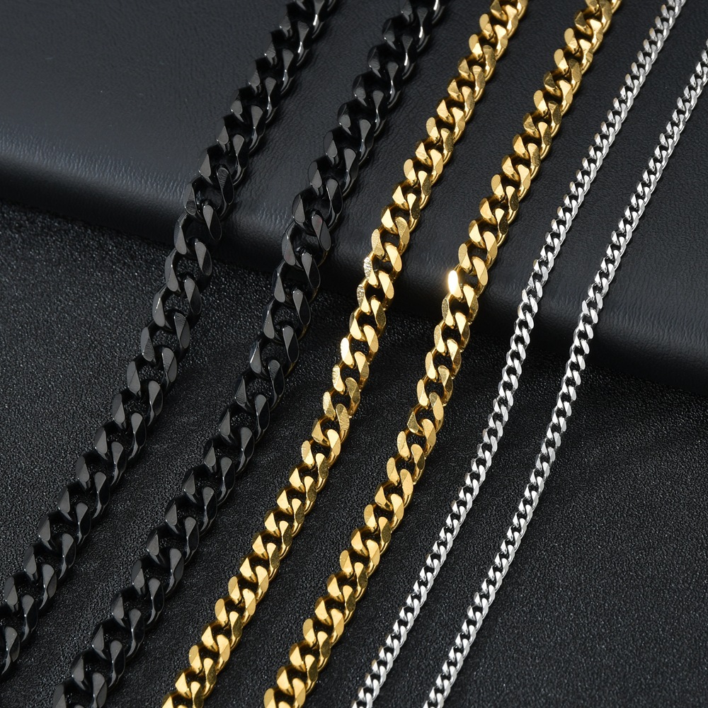 1 peça tamanho 3.6mm/5mm/7mm c - Cuban Link Chain 12Mm avaliação e preço