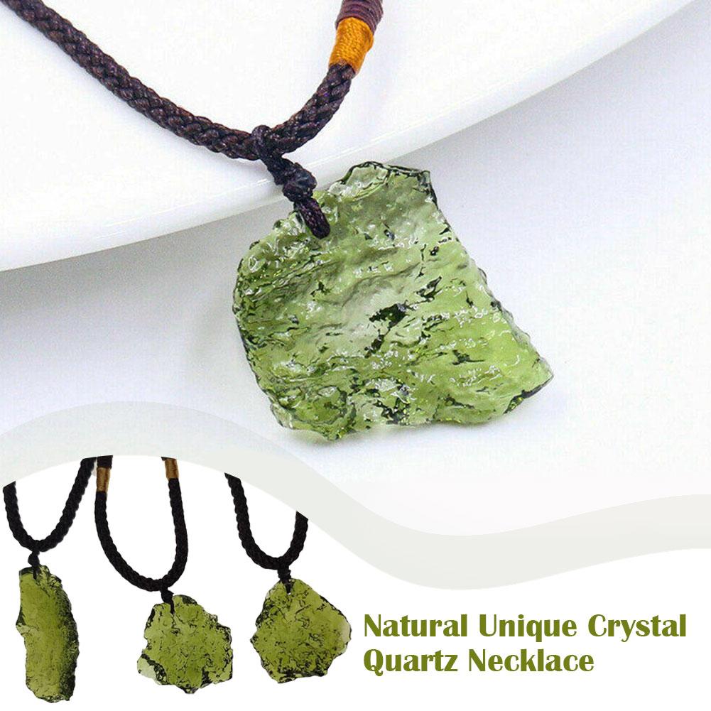 Natural exclusivo cristal quar - Crystal Pendant Necklace Natural Stone avaliação e preço