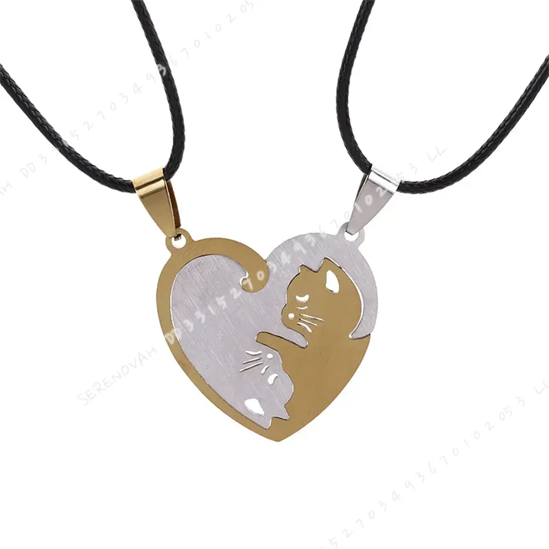 1 Par de Chaveiros Criativos e - Magnetic Couple Matching Necklaces avaliação e preço