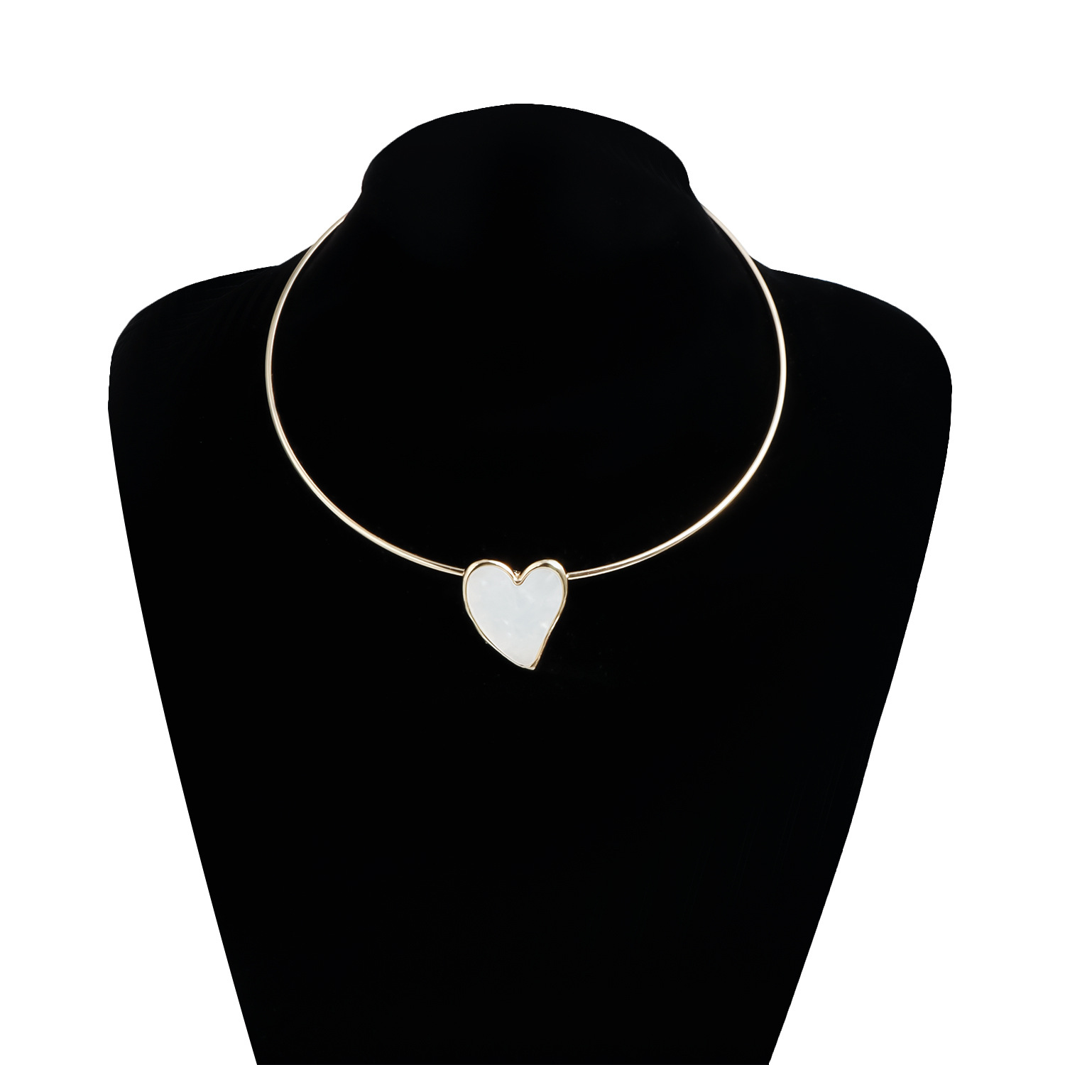 Colar minimalista de luxo com  - Layered Pendant Necklace Aesthetic avaliação e preço