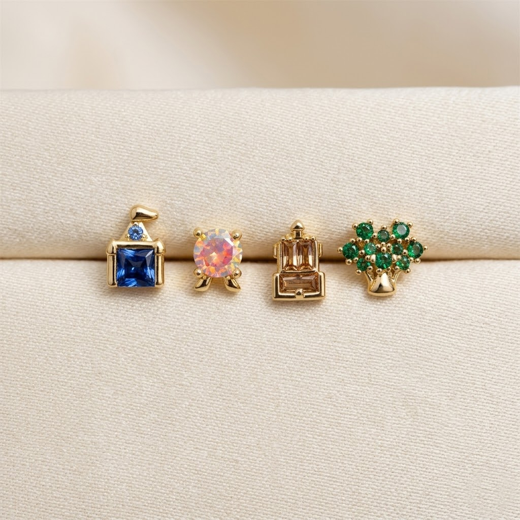 Novos brincos requintados e fo - Earrings avaliação e preço