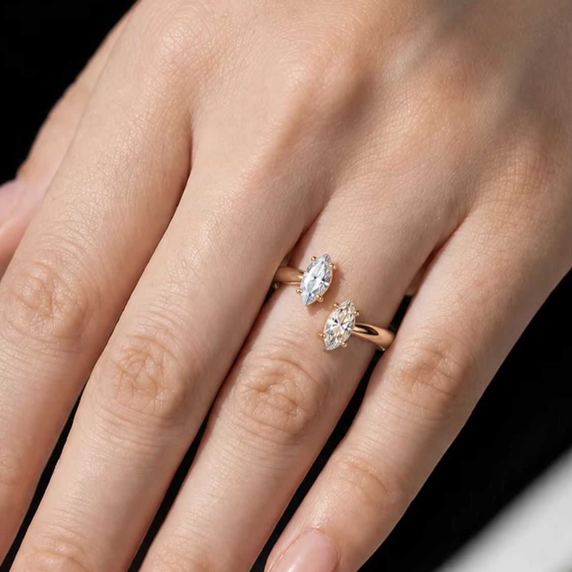 Anel de Prata Esterlina 925 de - Moissanite Engagement Ring 1 Carat avaliação e preço