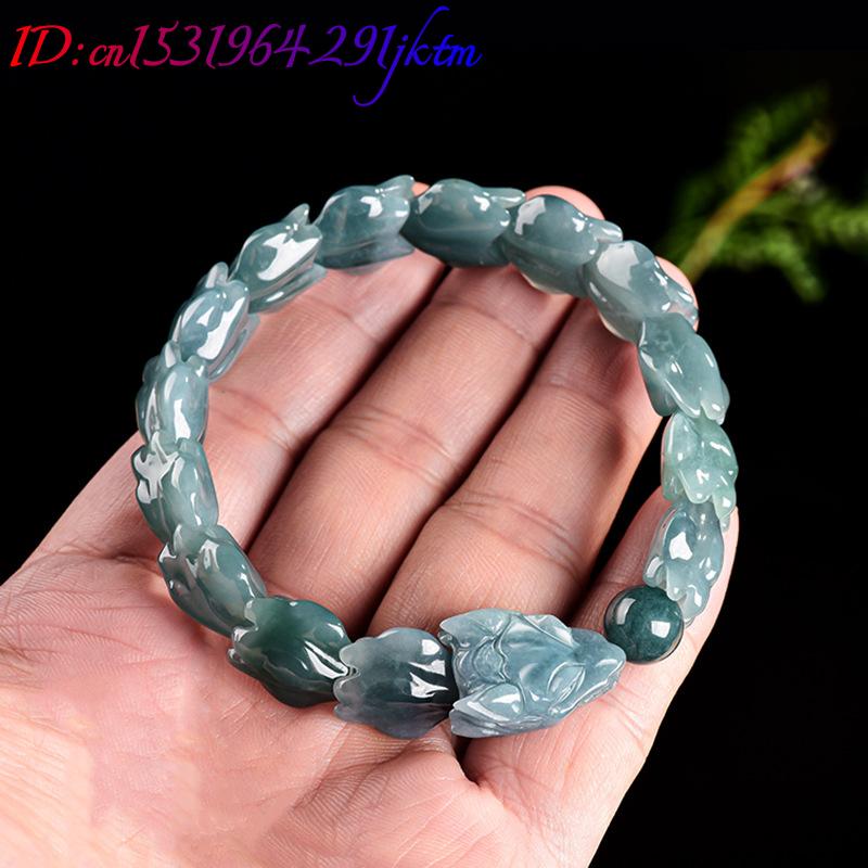 Pulseira de Jade Birmanês Azul - Bracelets avaliação e preço