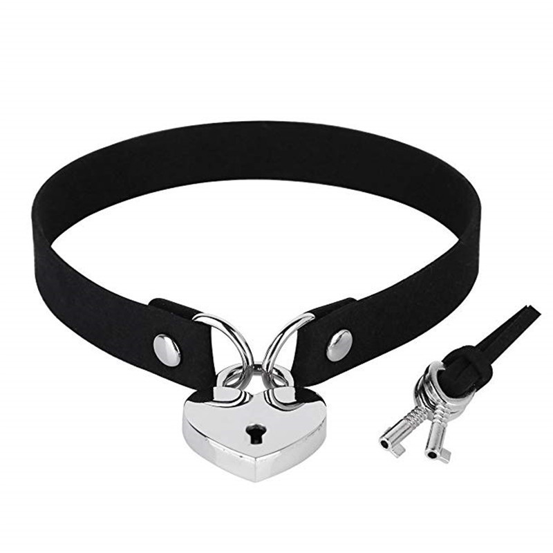 Colar punk de couro tipo garga - Goth Punk Spike Choker avaliação e preço
