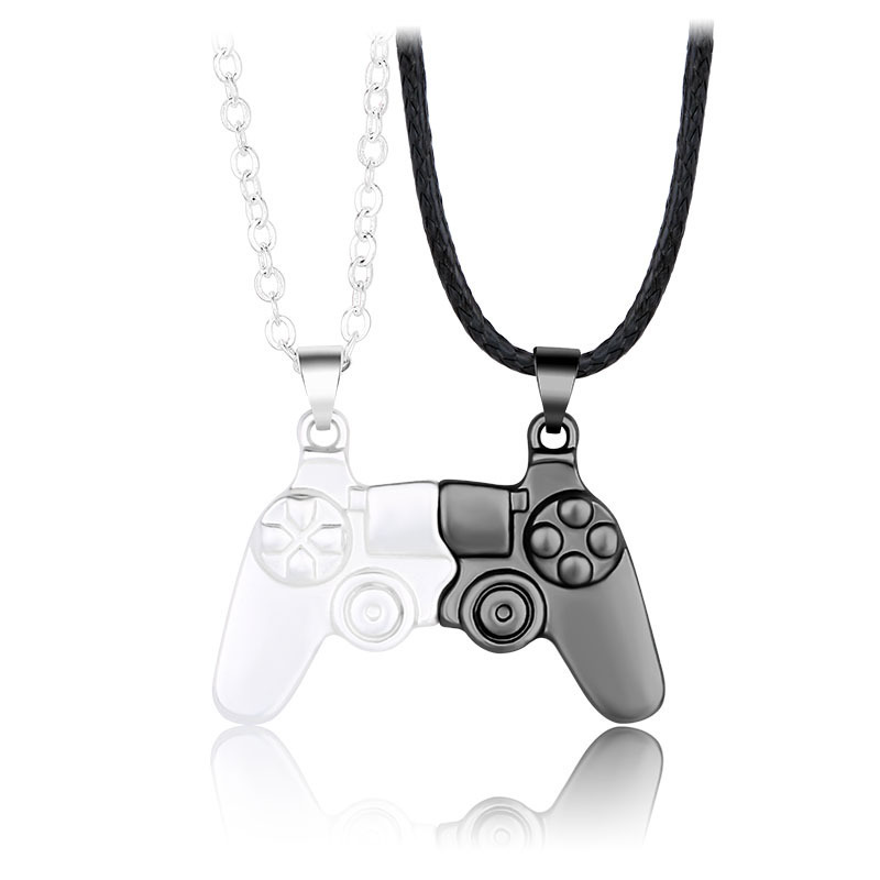 Conjunto de Colar e Pulseira M - Magnetic Couple Matching Necklaces avaliação e preço