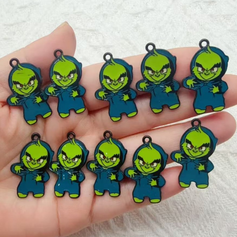 10 peças de pingente de Natal  - Earrings avaliação e preço