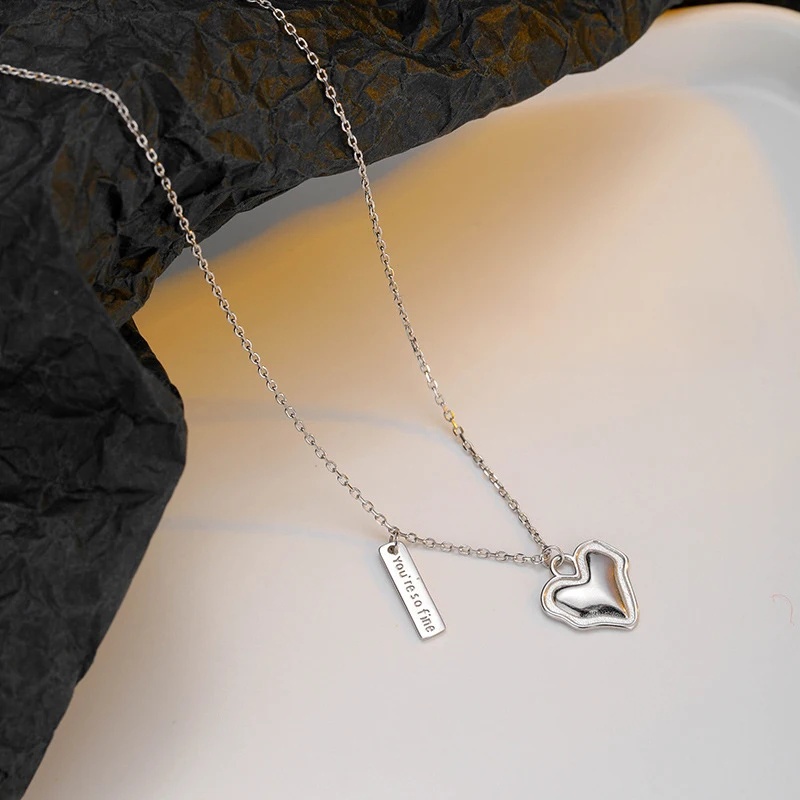 Colar Charmoso Mais Vendido co - Layered Pendant Necklace Aesthetic avaliação e preço