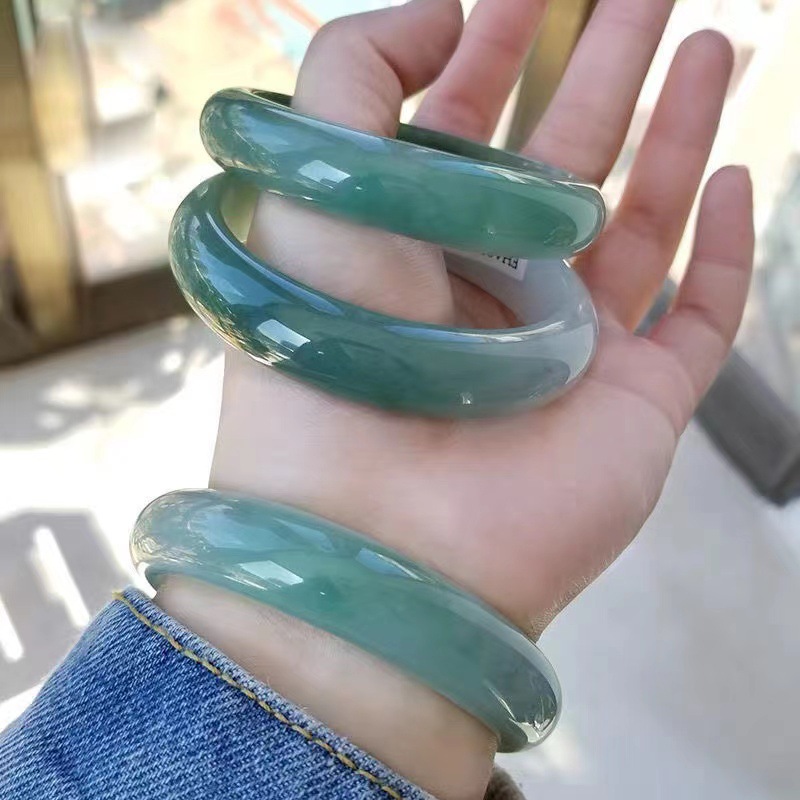 Pulseira de jadeíta natural ge - Bracelets avaliação e preço