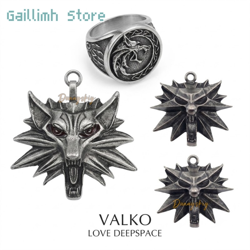 Colar de Dentes de Lobo Valko  - Anime Pendant Necklace avaliação e preço