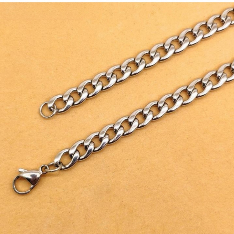 Yq 3mm-10mm 316l aço inoxidáve - Cuban Link Chain 12Mm avaliação e preço