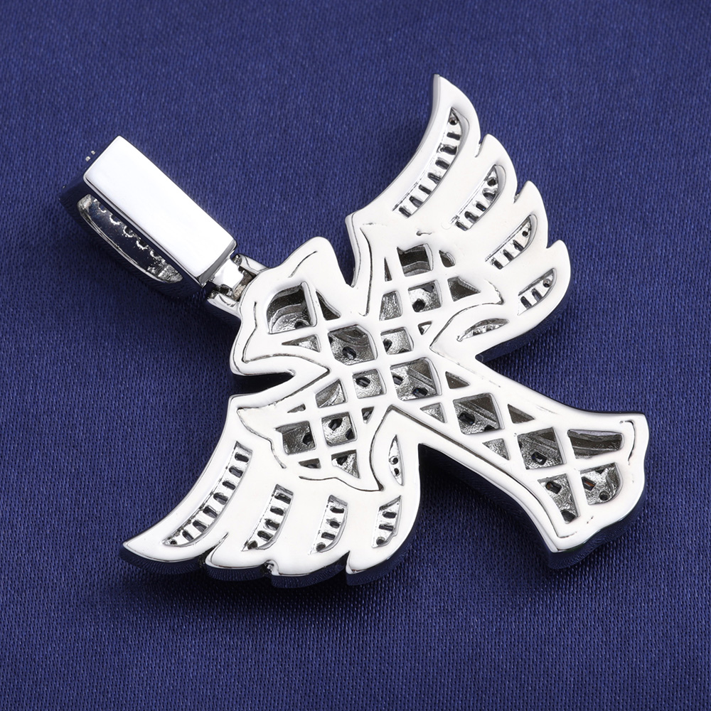 Hip hop cheio de diamante 18k  - Cross Pendant Necklace Gold avaliação e preço