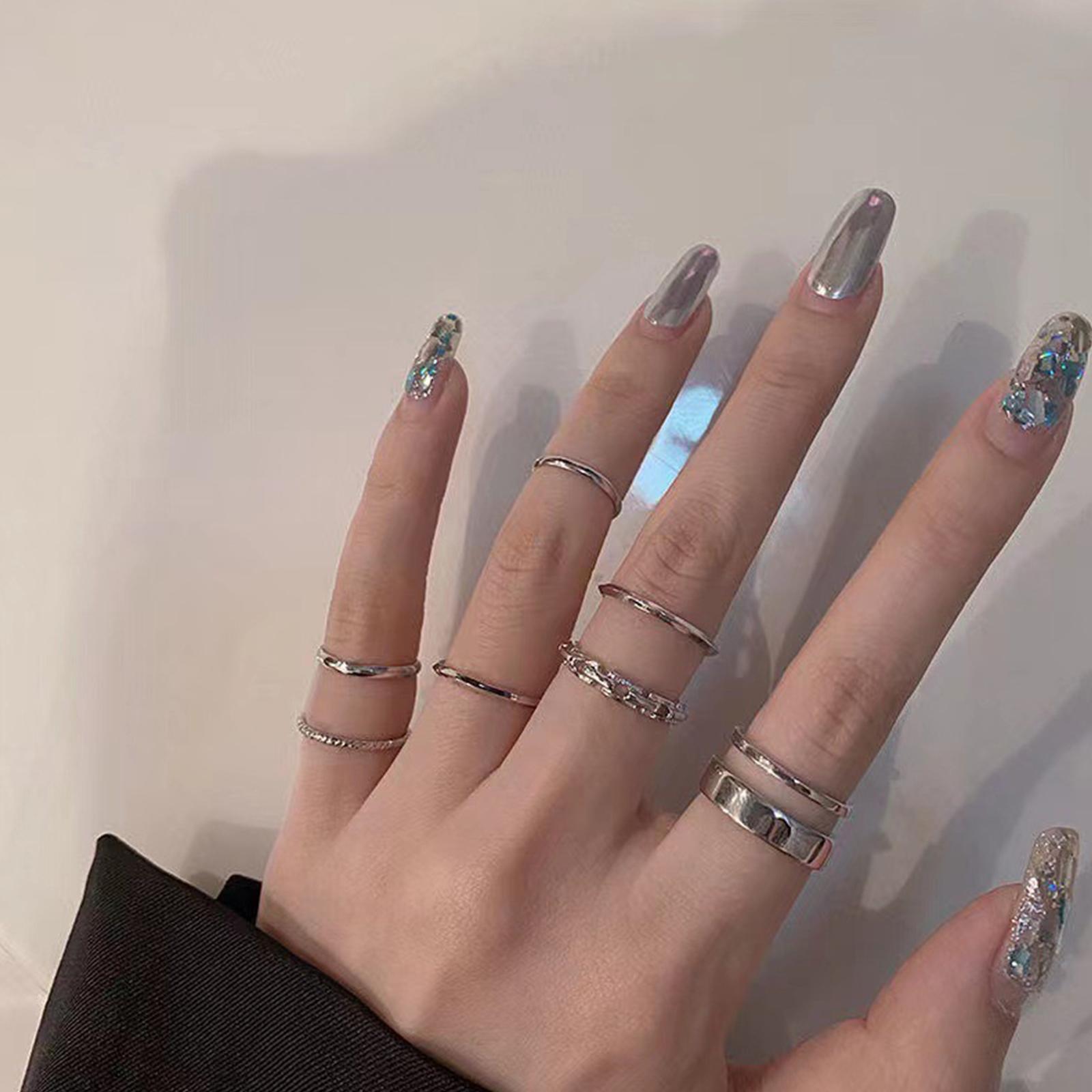 Conjunto de Anéis Hip Hop Femi - Vintage Punk Knuckle Rings Set avaliação e preço
